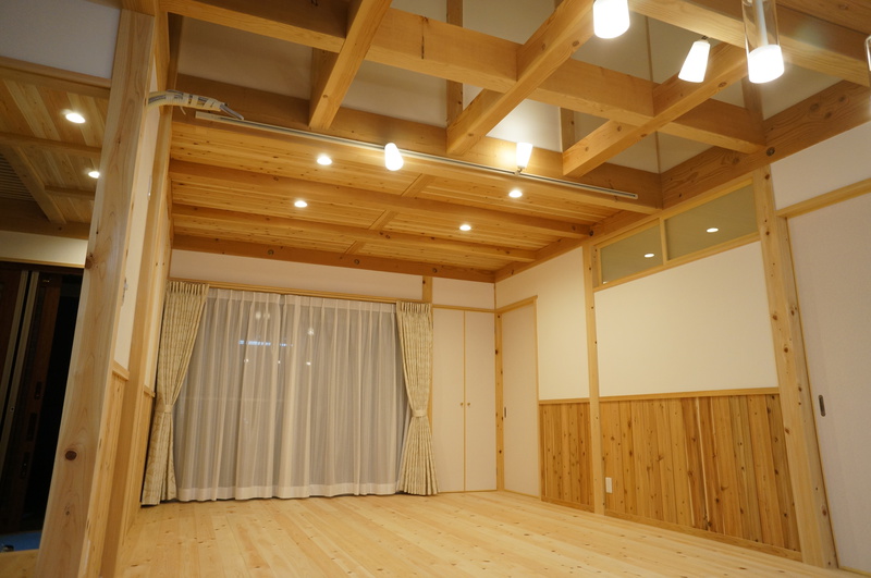 豊田市のガレージ付きハウス・健康住宅の建築事例
