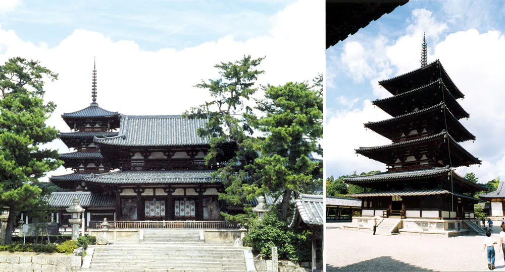 世界最古の木造建築 法隆寺