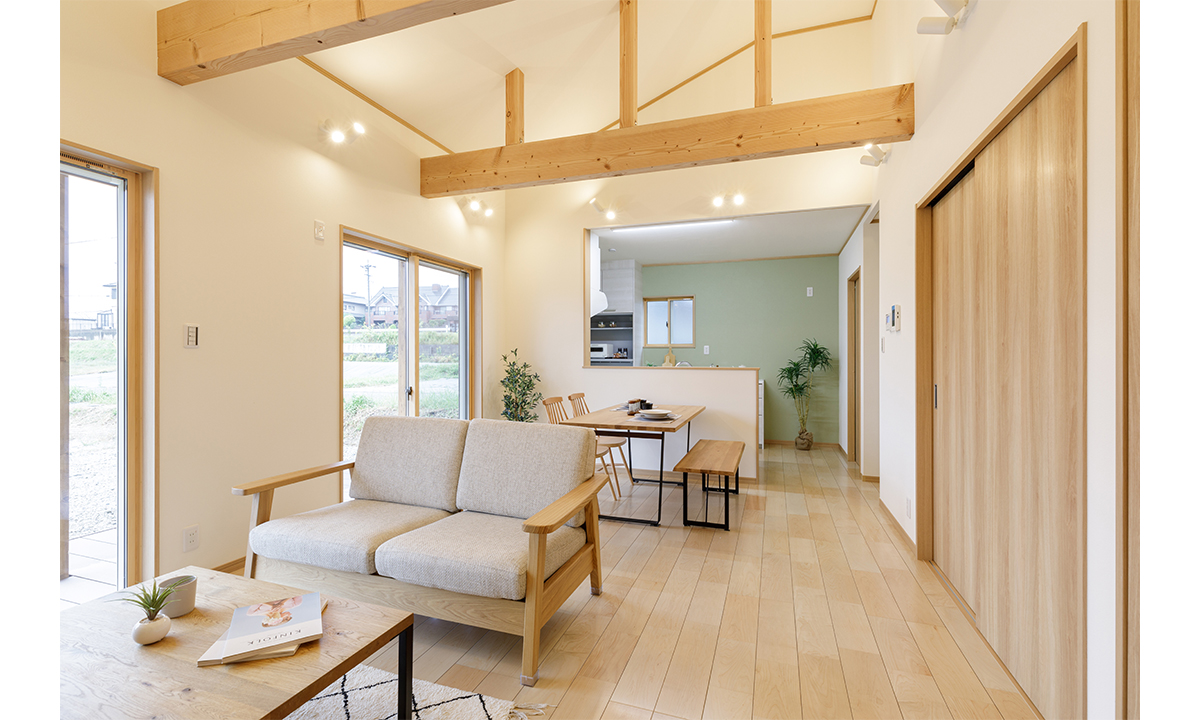 自然素材ならではの心地よさ