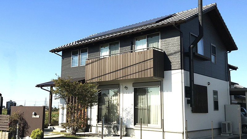 総2階建て 床面積36坪 4LDK(和室あり)真壁造り