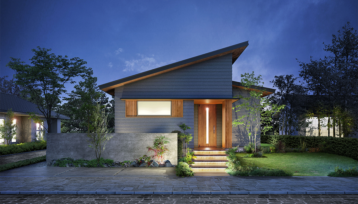 小さな平屋、大きな安心