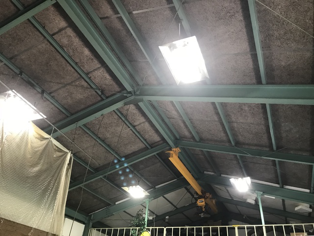 鉄骨工場の断熱工事　リフォーム