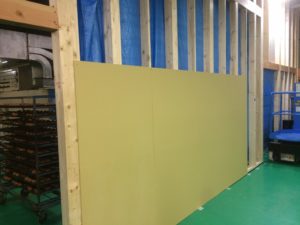 豊田市 工場内の間仕切りのリフォーム