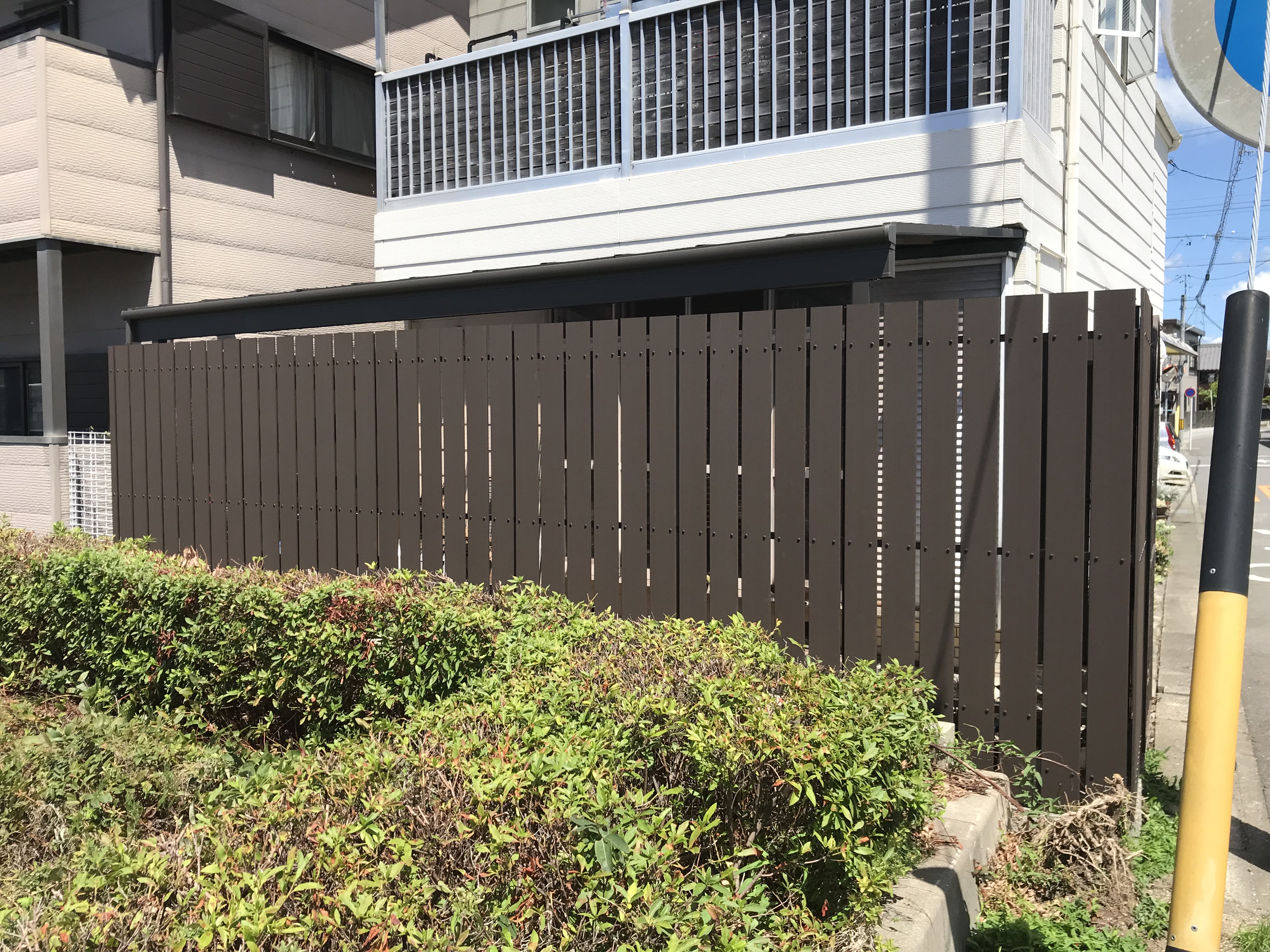 外柵工事 門扉 テラス他