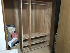 豊田市 DIY女子？による収納家具の制作