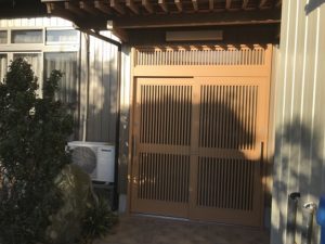 豊田市 リフォームでサッシを交換