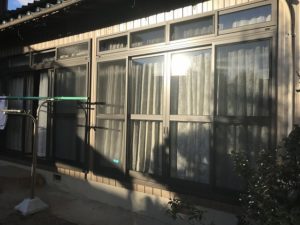 豊田市 リフォームでサッシを交換