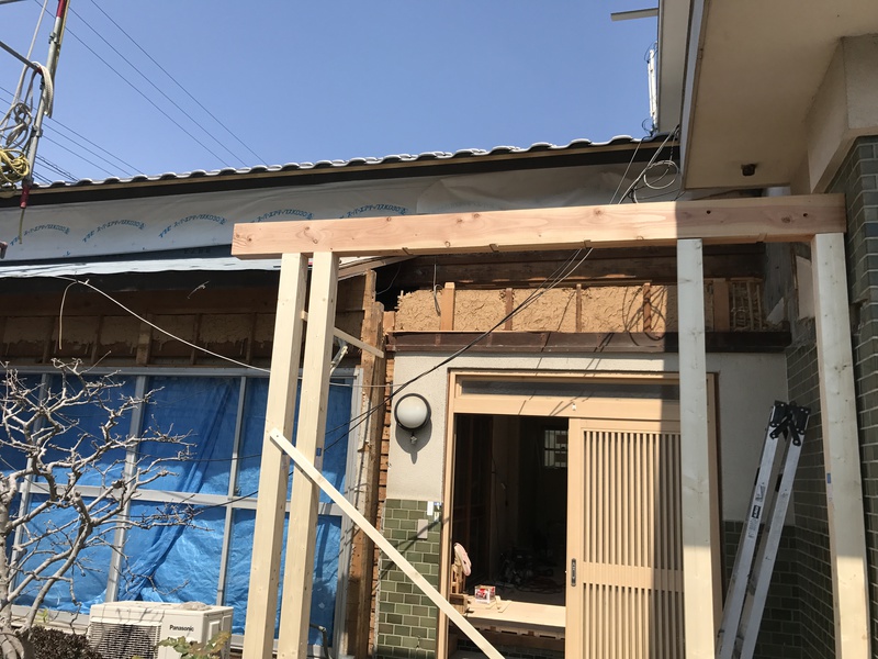 外部・内部 大規模リフォーム　外構工事　【完了】