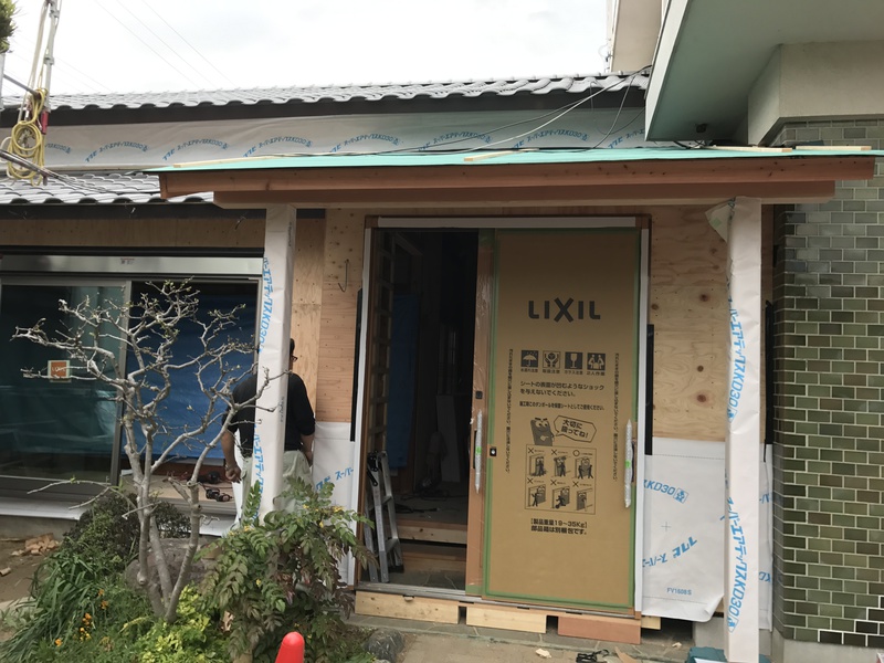 外部・内部 大規模リフォーム　外構工事　【完了】