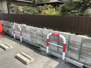 豊田市の外構工事・ブロック積工事の施工事例