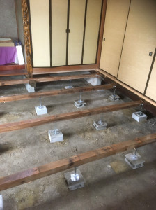 リフォーム 床下地の取替え