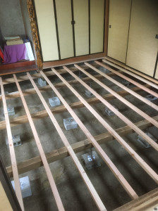 豊田市 床のリフォーム・修繕