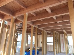 豊田市 新築一戸建ての無垢の家の上棟式