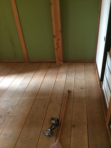 畳からフローリング張りリフォーム