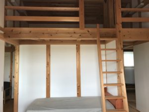 豊田市 ロフトのリフォーム はしごを階段へ