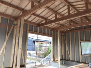 豊田市 農業用の車庫と倉庫を建築