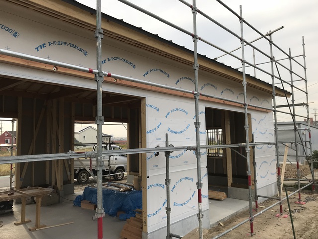 農業用 車庫 倉庫の新築