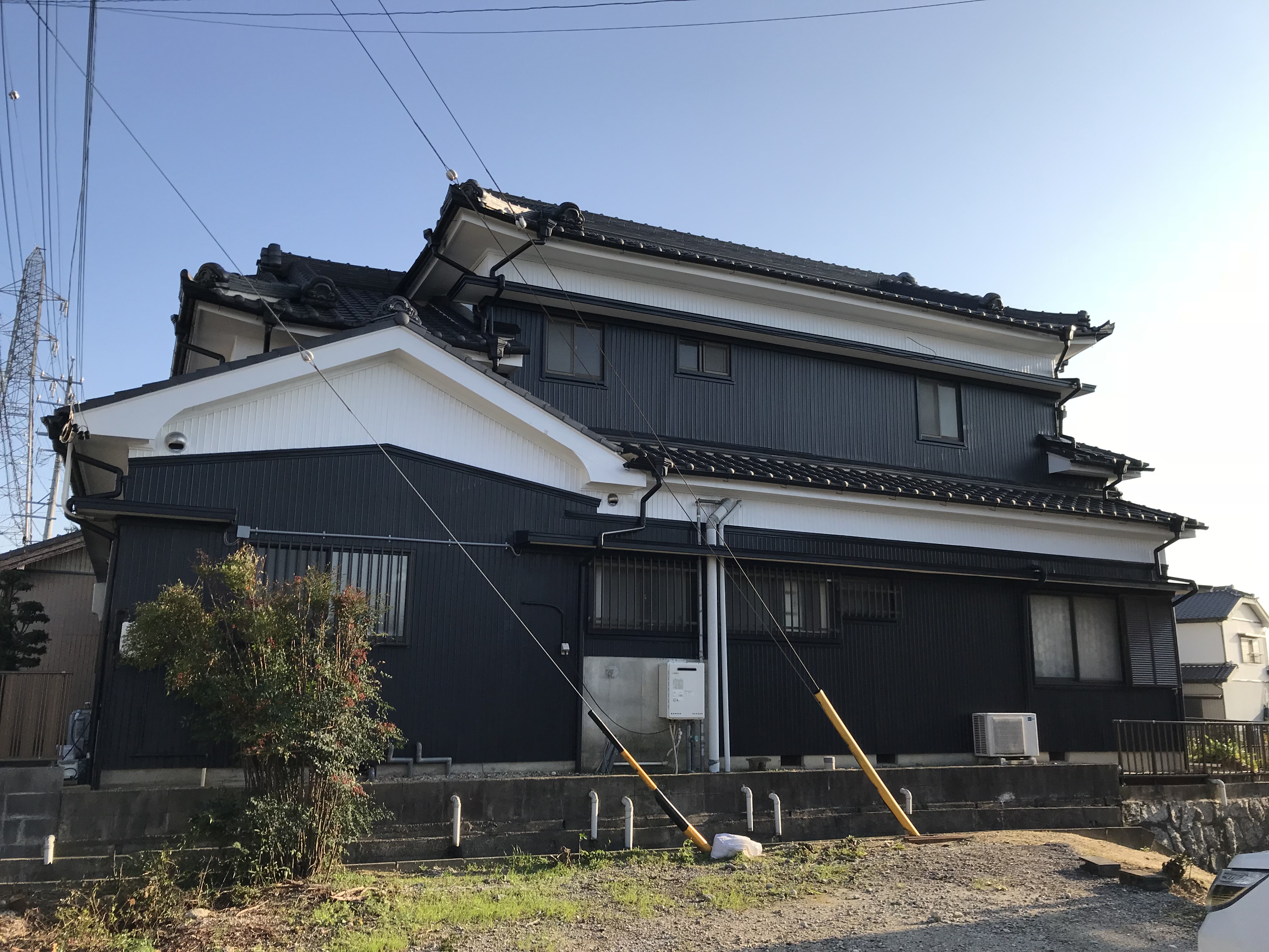 一戸建て住宅　外壁の塗替え
