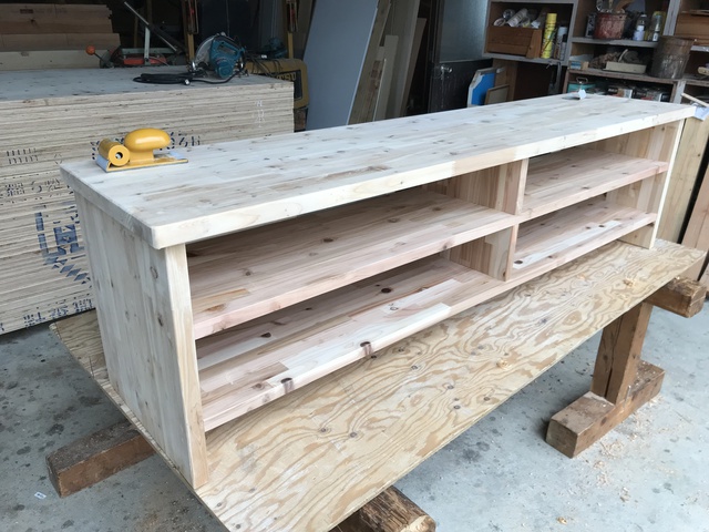 新築住宅　家具の作成