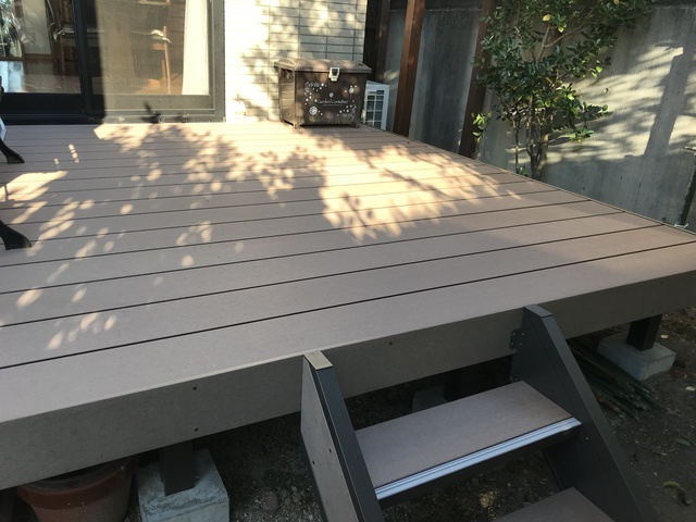 ウッドデッキのリフォーム