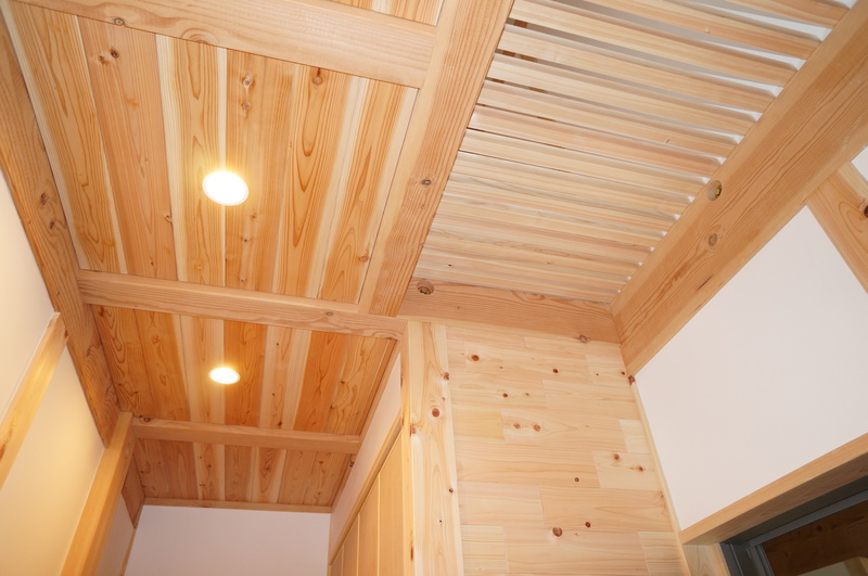 雨楽な家ガレージ付新築住宅