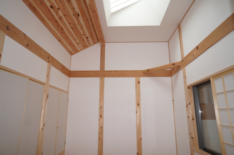 雨楽な家ガレージ付新築住宅