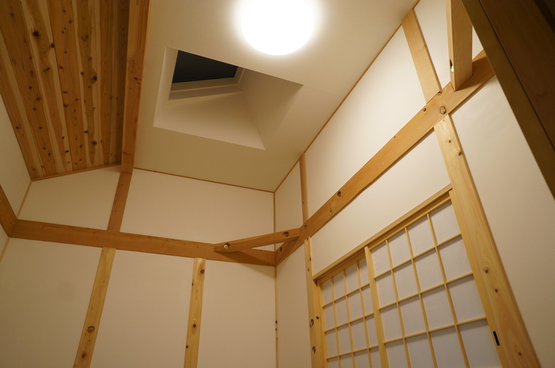 雨楽な家ガレージ付新築住宅