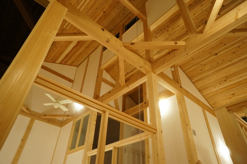 雨楽な家ガレージ付新築住宅