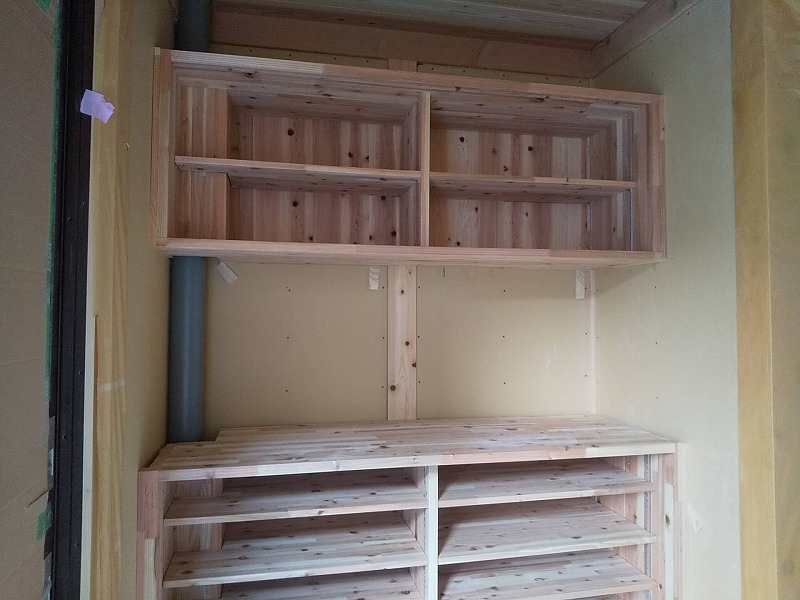 リビング階段の真壁造りの家　【工事完了】