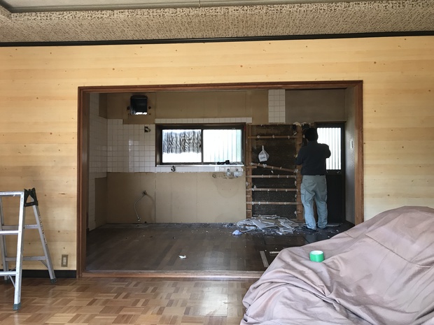 木造一戸建て　キッチンリフォーム　M様邸 【完了】