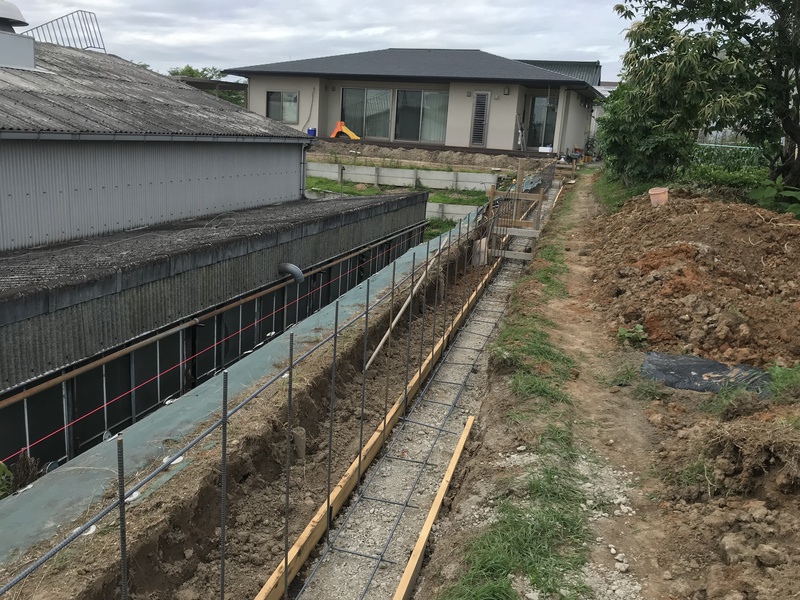 境界ﾌﾞﾛｯｸ積み・ﾌｪﾝｽ工事