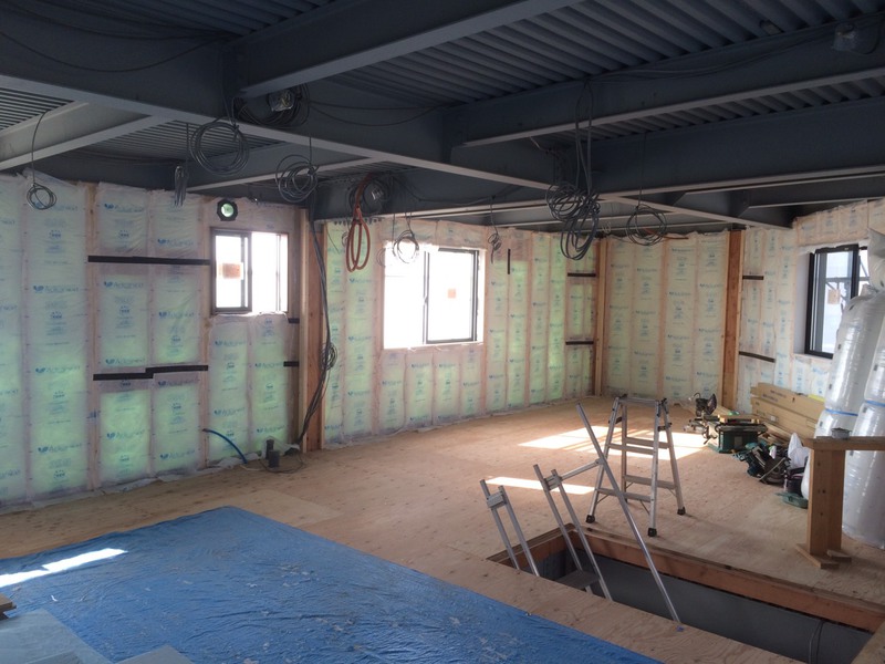 鉄骨造一戸建て 大規模改修　リノベーション 【完成】