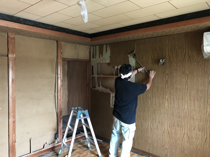床・壁・天井リフォーム+建具の変更