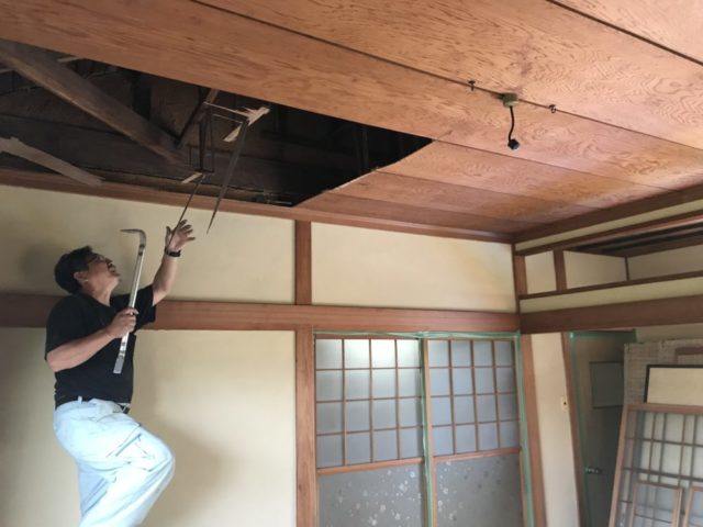 大規模リノベーションスタート