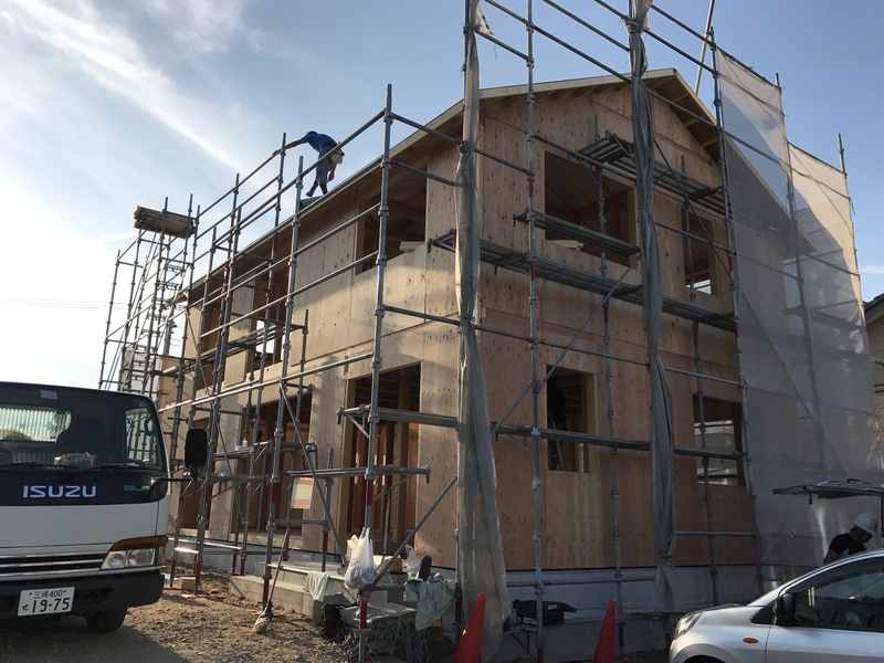 真壁、自然素材の家　注文住宅一戸建て【工事完了】