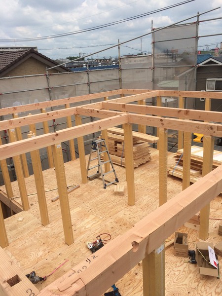 真壁、自然素材の家　注文住宅一戸建て【工事完了】