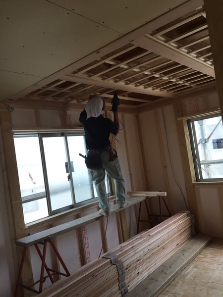 真壁、自然素材の家　注文住宅一戸建て【工事完了】