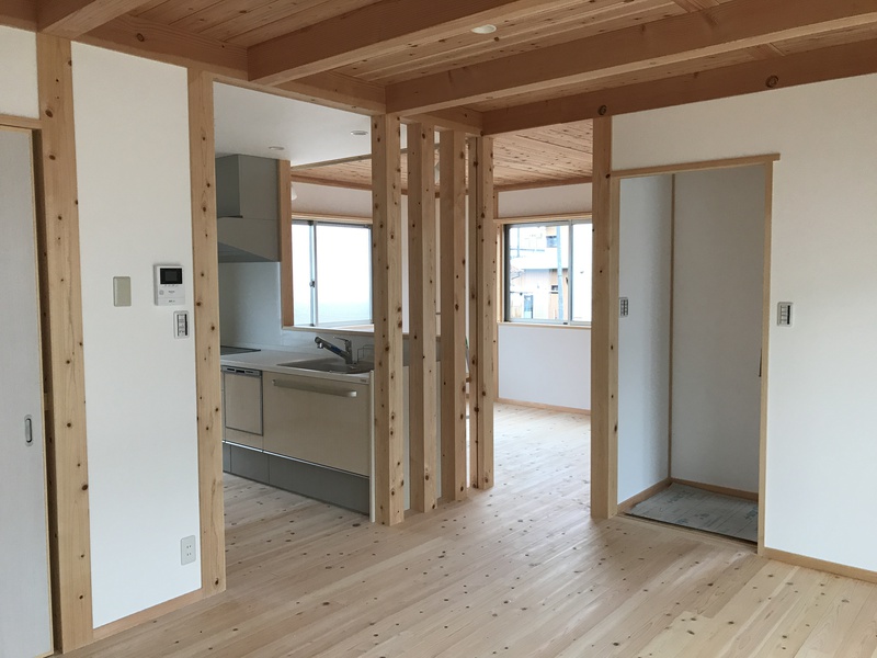 真壁、自然素材の家　注文住宅一戸建て【工事完了】