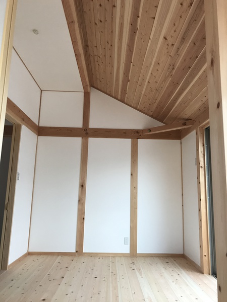 真壁、自然素材の家　注文住宅一戸建て【工事完了】
