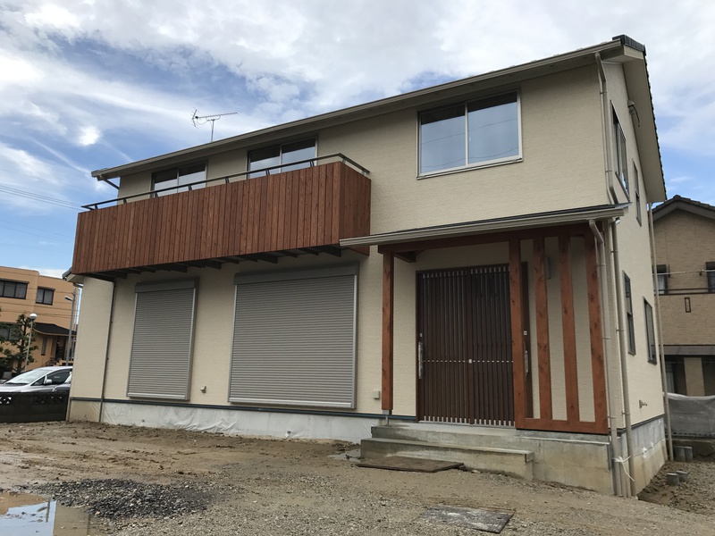 真壁、自然素材の家　注文住宅一戸建て【工事完了】