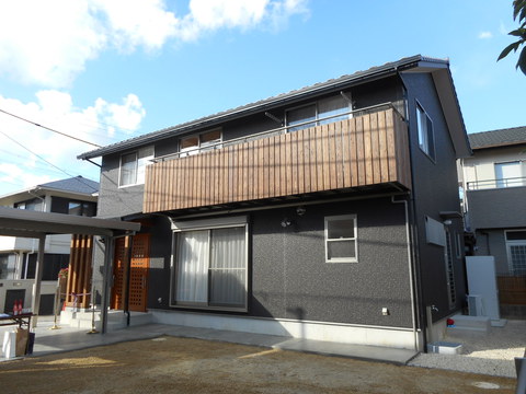 自然素材の家 新築住宅