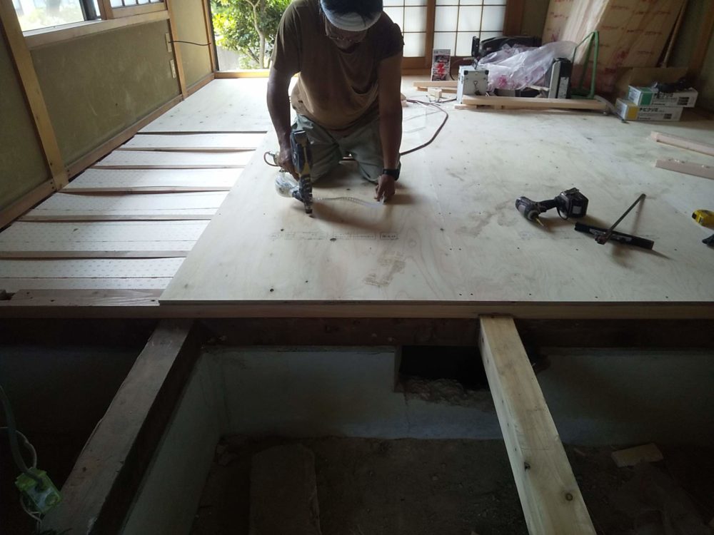 二世帯住宅へ大規模改修工事【工事完了】