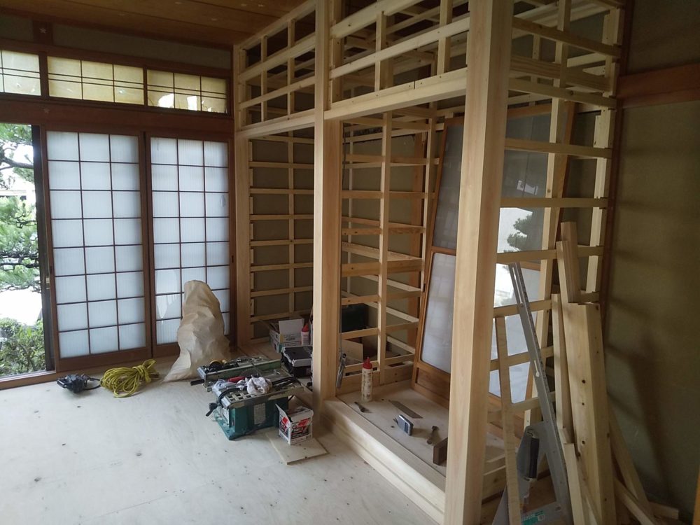 二世帯住宅へ大規模改修工事【工事完了】