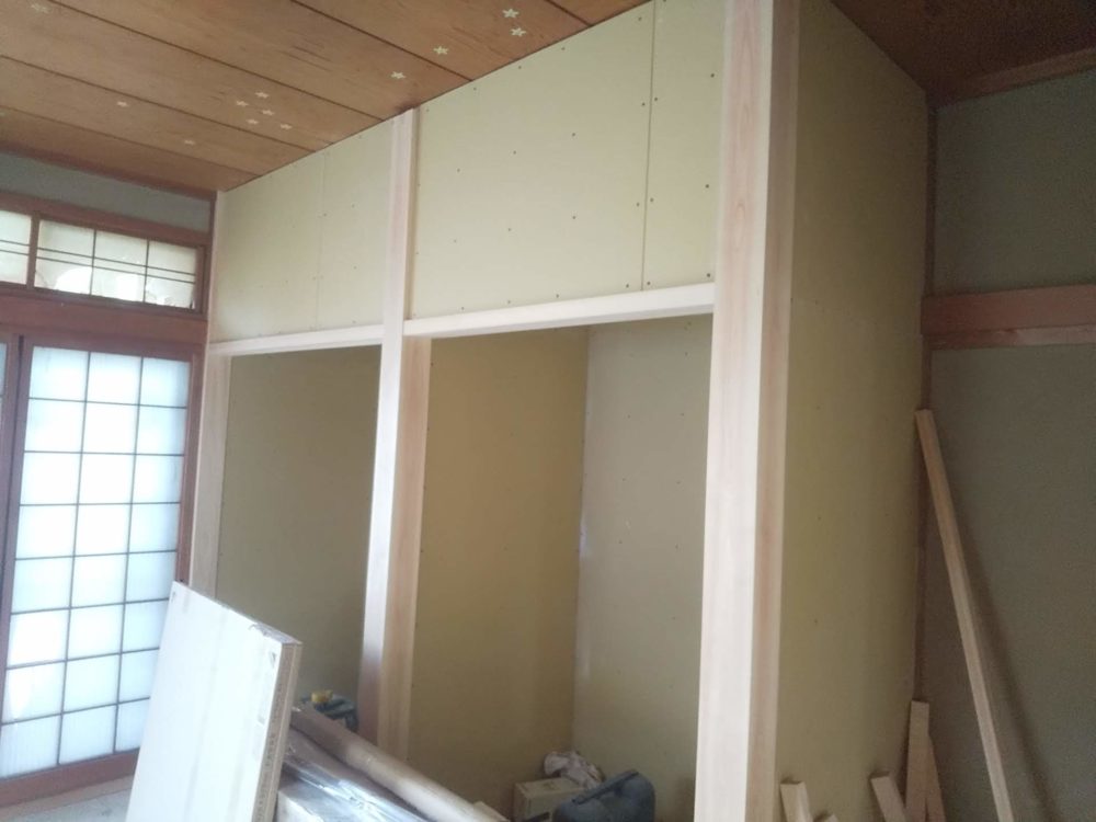 二世帯住宅へ大規模改修工事【工事完了】