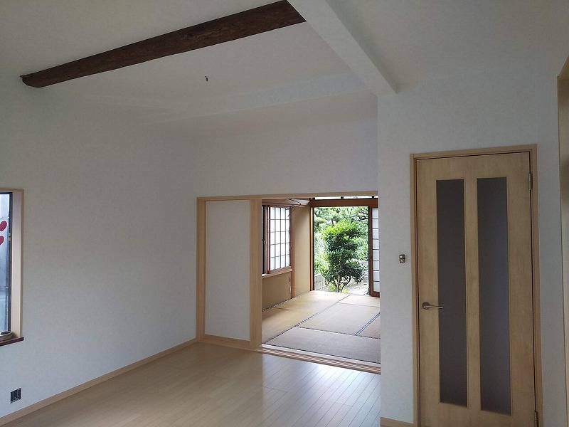 二世帯住宅へ大規模改修工事【工事完了】