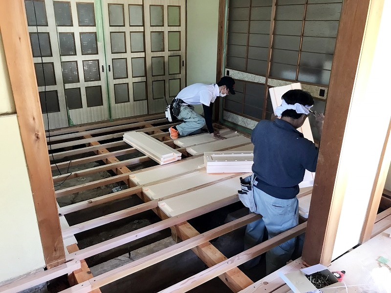 二世帯住宅へ大規模改修工事【工事完了】