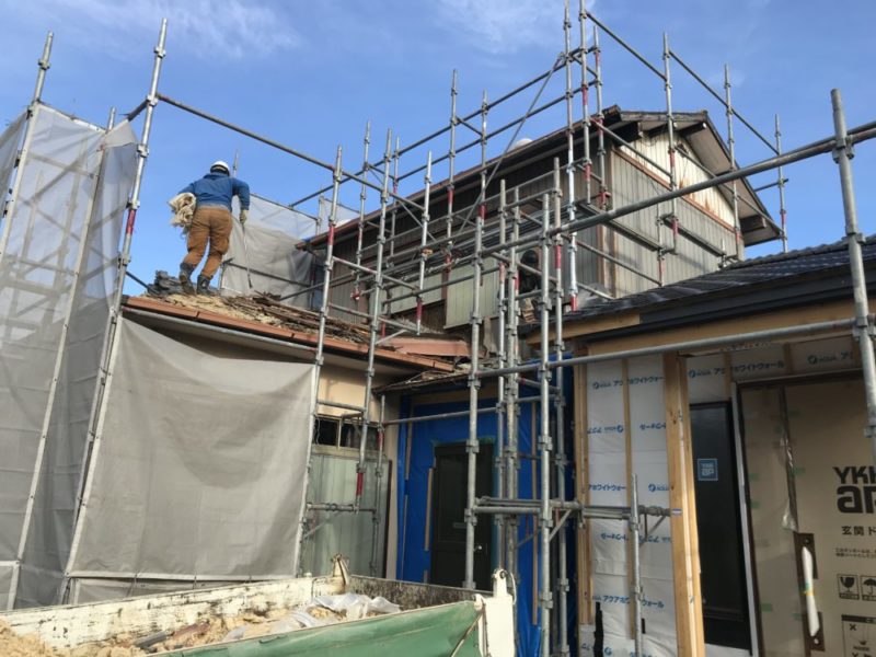 木造新築+既設大規模改修【工事完了】