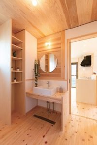 他の水廻りと導線を短くスマートに