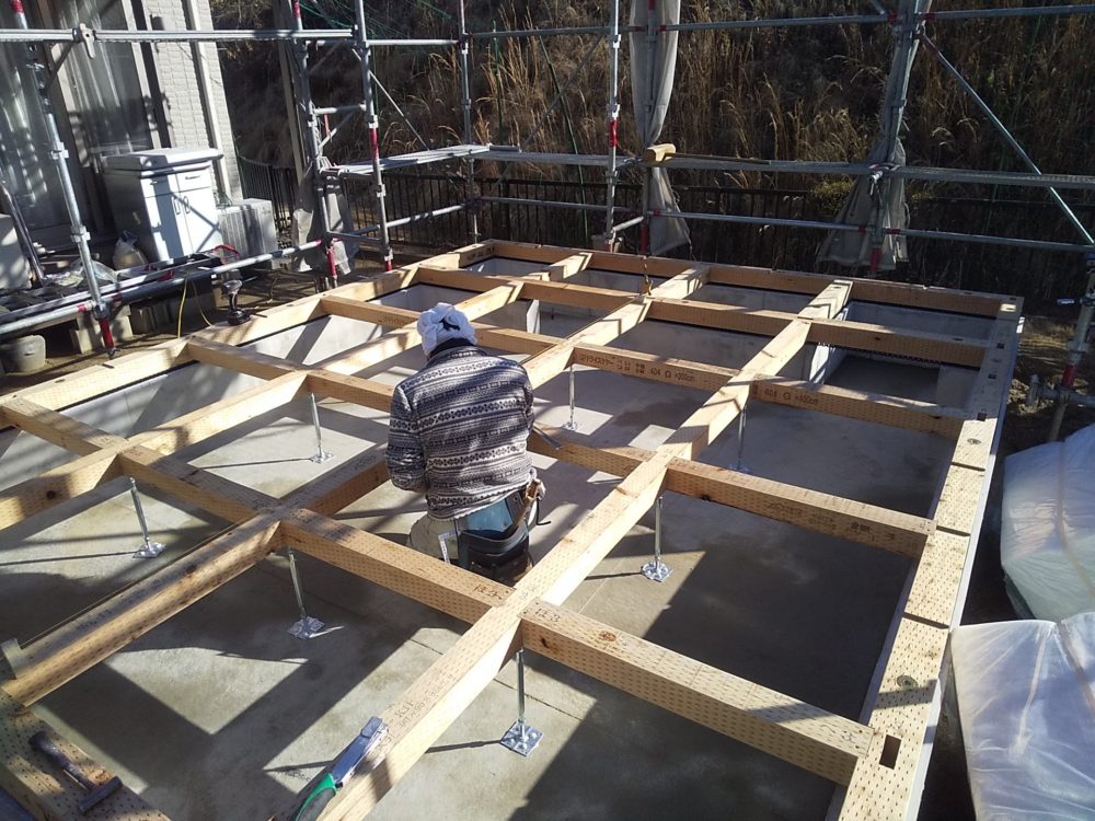 ロフト付きの離れ　【工事完了】