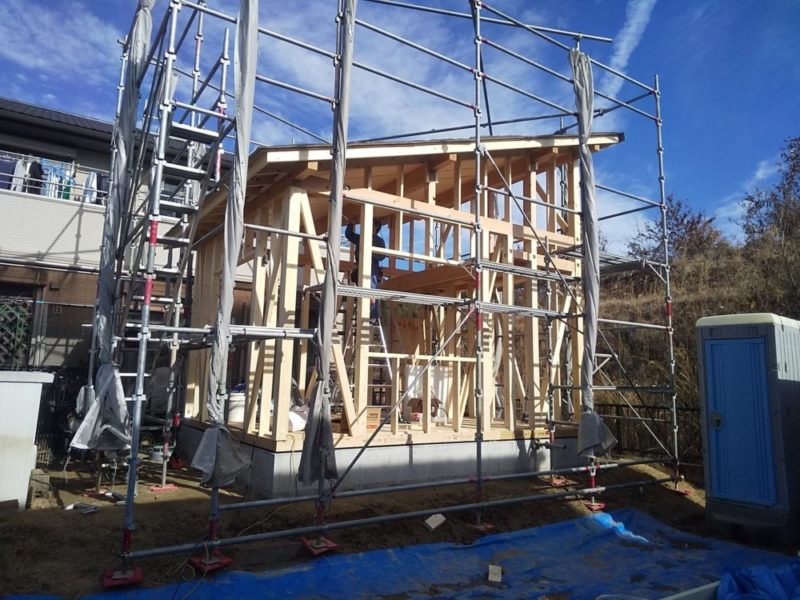 ロフト付きの離れ　【工事完了】